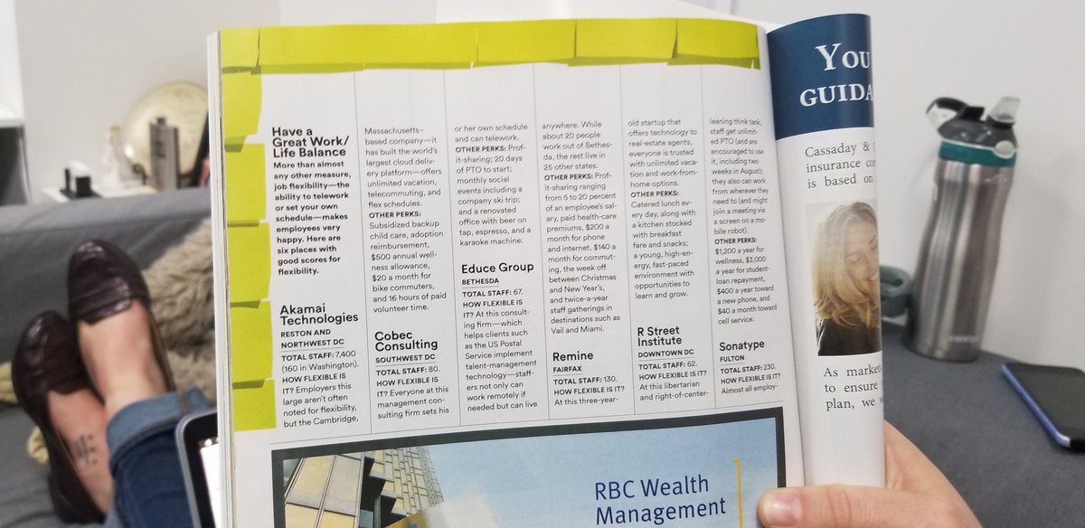 HUGE NEWS!!! We made <a href="/washingtonian/">Washingtonian 🌸</a>'s 50 Best Places to Work!!!!