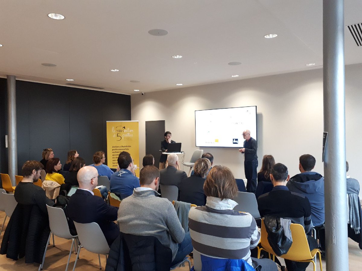 Innovant et inclusif ! ECOSIM @SorbonneParis3 un master 2 Ingénierie de Données ouvert à des autistes Asperger... en Hauts de France et en Ile de France : 15 entreprises, 15 candidats réunis au <a href="/Villagebyca_NdF/">Le Village by CA Nord de France</a> pour s'informer. Merci à tous et <a href="/FondationOrange/">FondationOrange</a> pour son soutien !