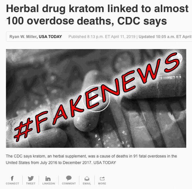 Kratom_Man's tweet photo. For those that take kratom and fight for kratom freedom, chances are you have seen the propaganda that got ramped up this week. Read more here... https://t.co/hsEZeSA1TA

#kratom #kratombenefits #kratomlife #kratomsaveslives #organic #Kratomcommunity #fakenews #CDC #KratomFreedom https://t.co/uMDZOCgHJD