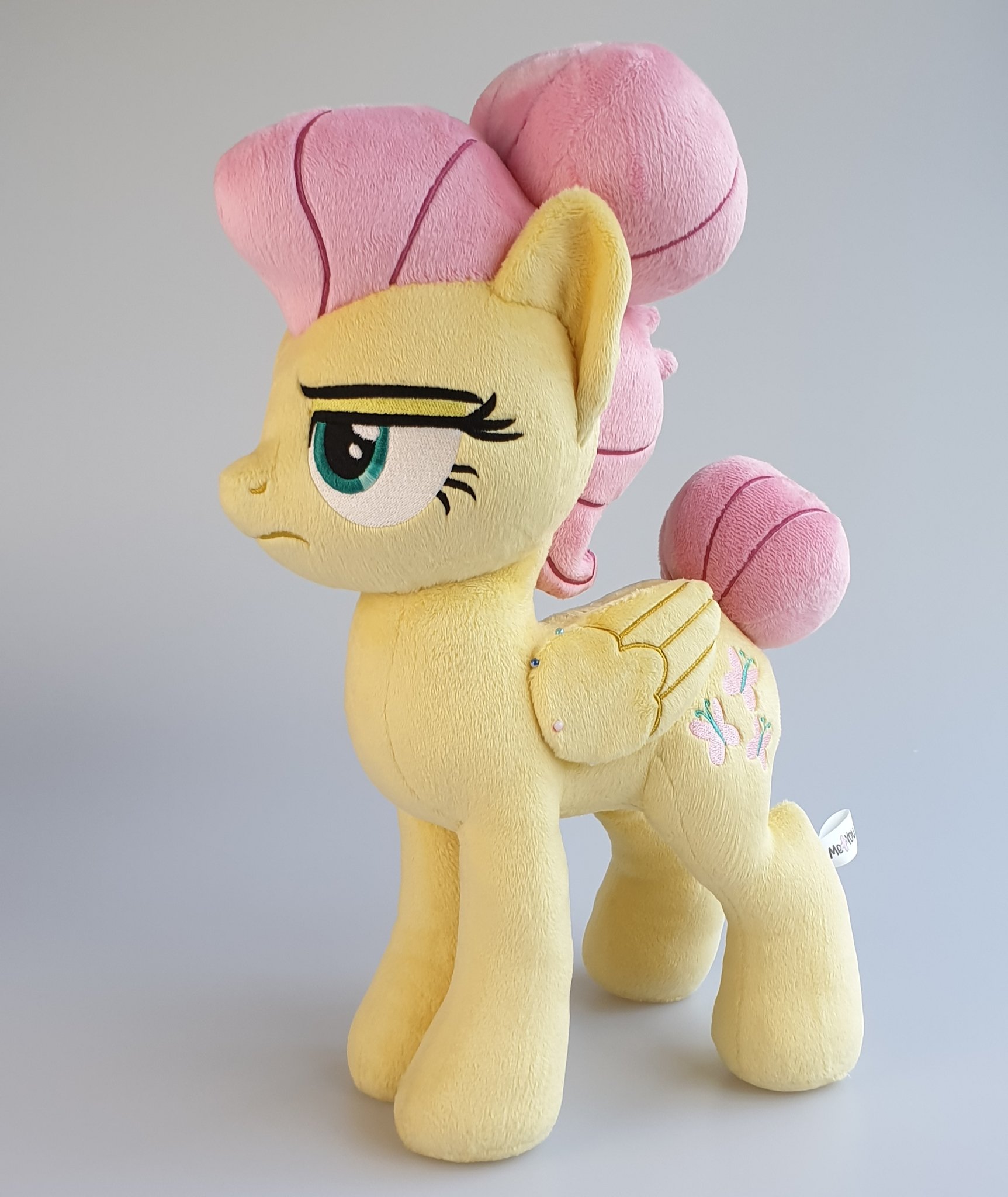 Meplushyou ✨ on X: Yay! Snooty Fluttershy has her mane & tail. On to her  outfit! t.coyHxHXRATXs  X