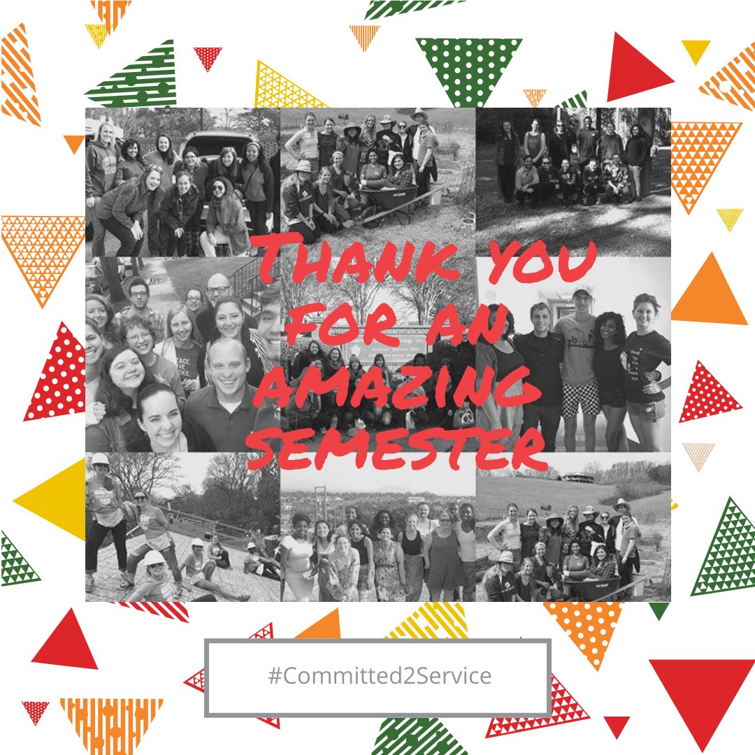 CofCVolunteer's tweet photo. As this semester comes to an end we would like to thank everyone who has participated in an event or supported the office in any way!
It has been a blast and we hope to see you all again next semester.
Congratulations to the Class of 2019! https://t.co/fIgo0w4K9L