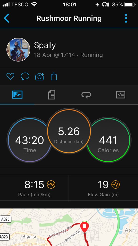 SarahJSpall's tweet image. A gentle run in the sunshine ☀️ for week 2 of trialing @Couchto5K with @SarahMillican75 keeping me on track plus a little extra to make 5k for #MMRun 14 ✅ - just a little warm out there #MercerActive #nuttyrunner #followtheshirt #RTRC