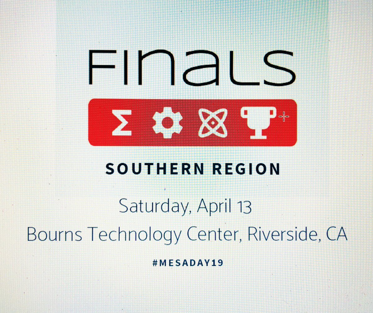 SDSUMESAMSP's tweet photo. Congratulations to all the participants at #MESADAY19 this past weekend! Our San Diego middle and high school students had a blast competing against their Southern Region MESA peers!!! https://t.co/IkI3CDPDmt