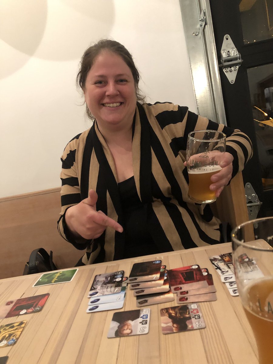 wheremeeplesme1's tweet photo. When your wife totally crushes you at Splendor by @SpaceCowboys1 @AsmodeeNA #splendor https://t.co/PVBaUnTGhC