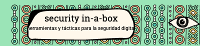 datosprotegidos's tweet photo. Conoce más de #Securityinabox en español https://t.co/hs3Gza1HMi
Una Guía de Tácticas y Herramientas de Seguridad Digital para activistas y defensores de DDHH. Proyecto de @Info_Activism y @FrontLineHRD. Colaboración en su traducción por @datospersonales y @dannyrayman https://t.co/QPycdZUhpF