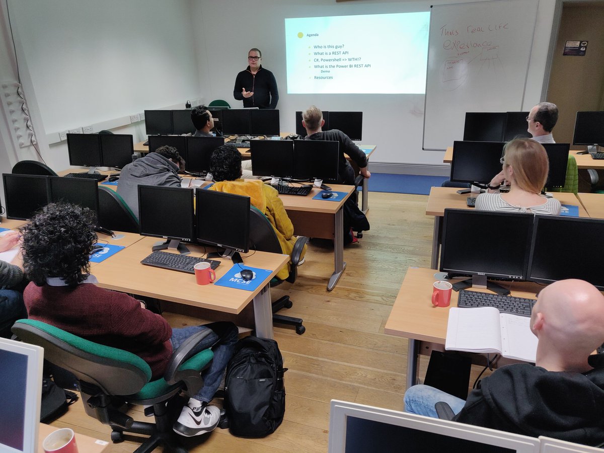 benrebooted's tweet image. Our @DublinPUG kicking off with @vestergaardj teaching us about the APIs in #PowerBI. Many thanks to @NewHorizonsIRL for the venue!
@pbiusergroup