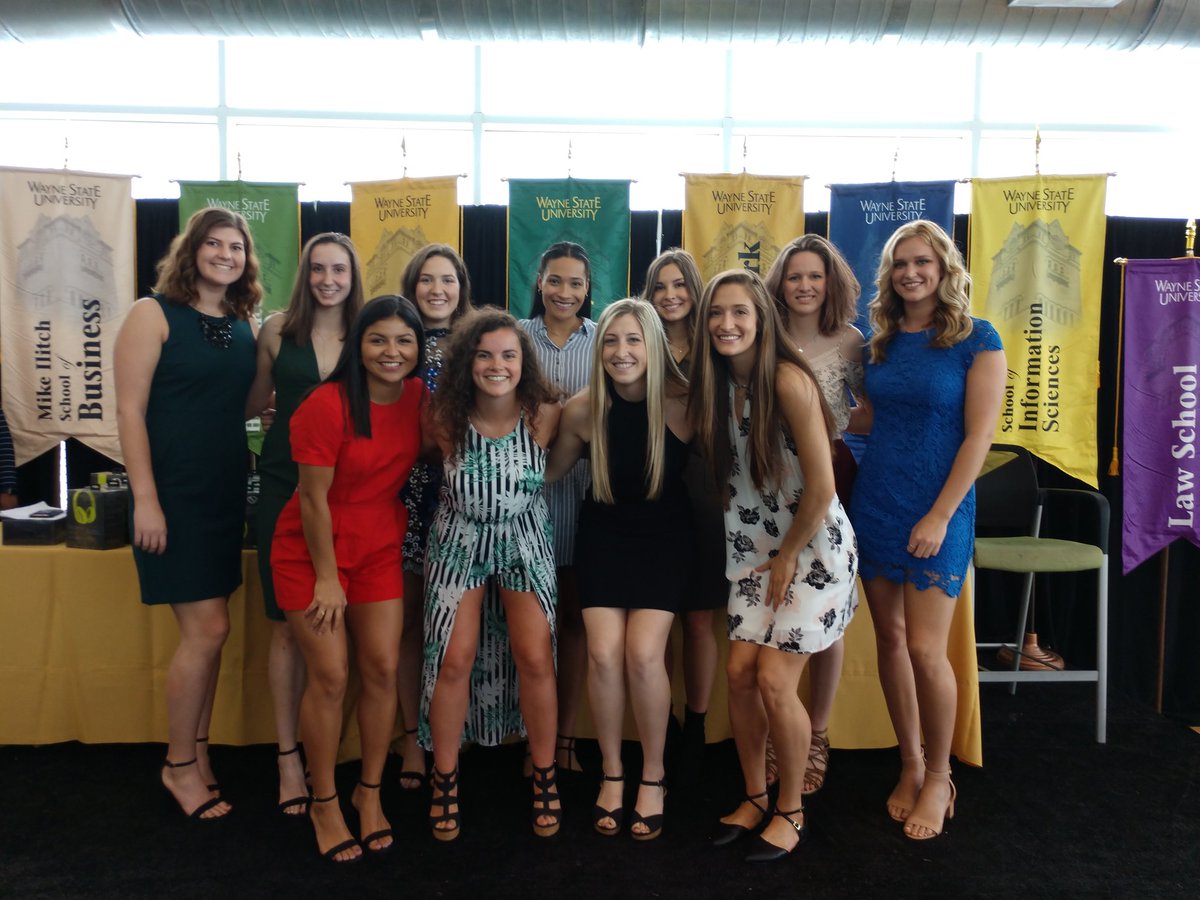 WayneStateVB's tweet photo. Congrats to our Warrior Elite recipients! #WarriorPride https://t.co/QW70NL5Dun