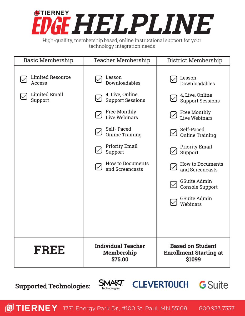 TierneyEd's tweet image. Have you heard about @SMART_Tech&apos;s incredible #SMARTLearningSuiteOnline update? @staceykosch is breaking it down for you! Check it out: jwp.io/s/uvr5isCs

Material like this, including in depth, monthly webinars on similar topics are available with a Helpline Membership!