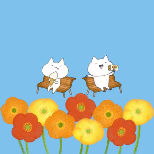 ねこま制作所 役に立つかもしれないほっこりイラスト A Twitteren ほうしゅう キレイなポピー畑の場所を教えて報酬をもらいました 花 イラスト 猫イラスト 猫イラストレーター ほっこりイラスト イラスト イラスト依頼 イラストオーダー ねこま制作所