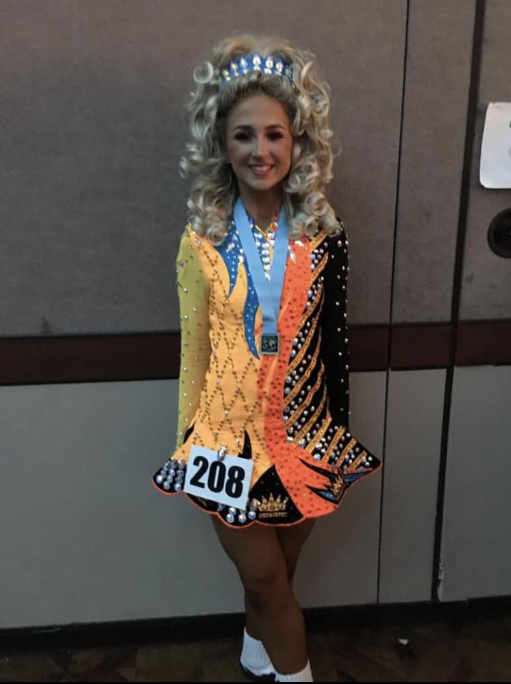 SlipNGrip2's tweet image. Congratulations to our Production &amp;amp; Quality Control Manager Maeve McGoldrick on coming 12th in the World Irish Dancing competition in North Carolina yesterday! Well Done Maeve!!!😚💓