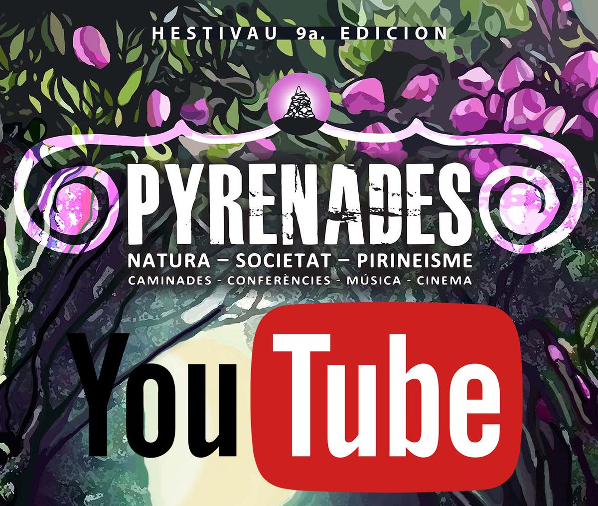 Pyrenades's tweet photo. Recordad que todas las conferencias se emiten en directo por nuestro canal ''Pyrenades Festival'' en Youtube. Los amantes de #Pyrenades que no podeis asistir, asi podeis seguirnos. Gerard, Joel, ... Y además queda grabado para verlos en otro momento. Siempre ahí!!
@Val_dAran https://t.co/mBcvBUHSjQ