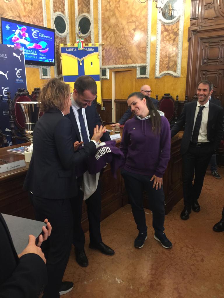 PolkandUnion's tweet photo. 🏆 Big day! Oggi Conferenza Stampa di presentazione della finale di #CoppaItaliaFemminile per @FIGCfemminile. Felici di supportare questo attesissimo appuntamento @FIGC, una festa importante per tutto il #CalcioFemminile italiano ⚽ https://t.co/gEyr8ibKLh