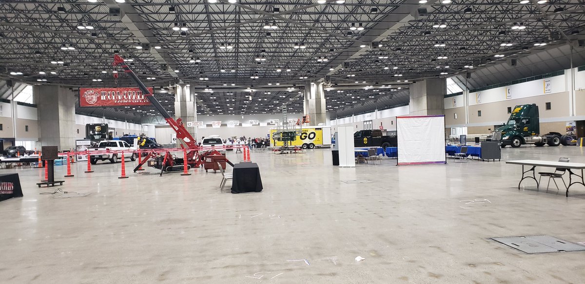 MarkOneElecCo's tweet image. All set up and ready for hundreds of kids to learn about electrical contracting at the @NICEinKC #iBuildKC event today! #MarkofExcellence #WorkInTrades