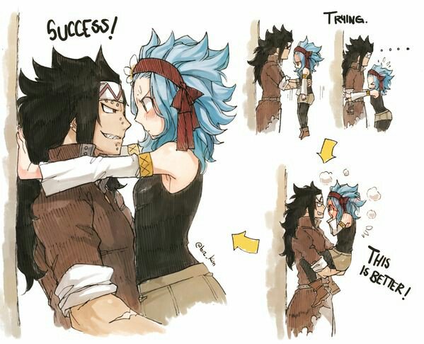 HUSBANDOS on Twitter: "There is honestly lot of Gajeel x Levy short comics online that is soo cute unlike the other so here's a thread : #Fairytail #Gajeel #Levy #