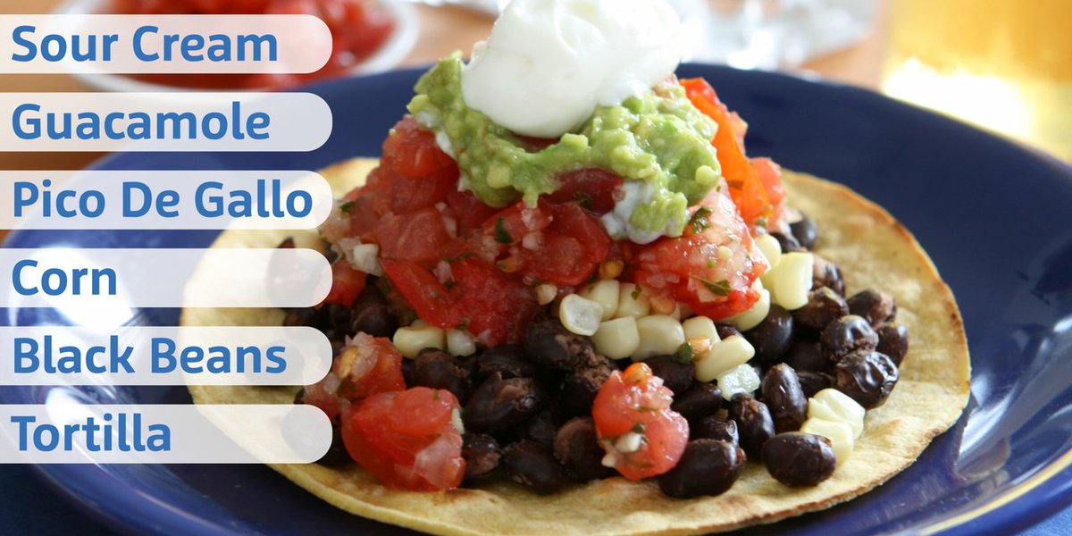 Any way you stack it, this tostada is a total winner. ❤️ if you'd give this #recipe a try!
