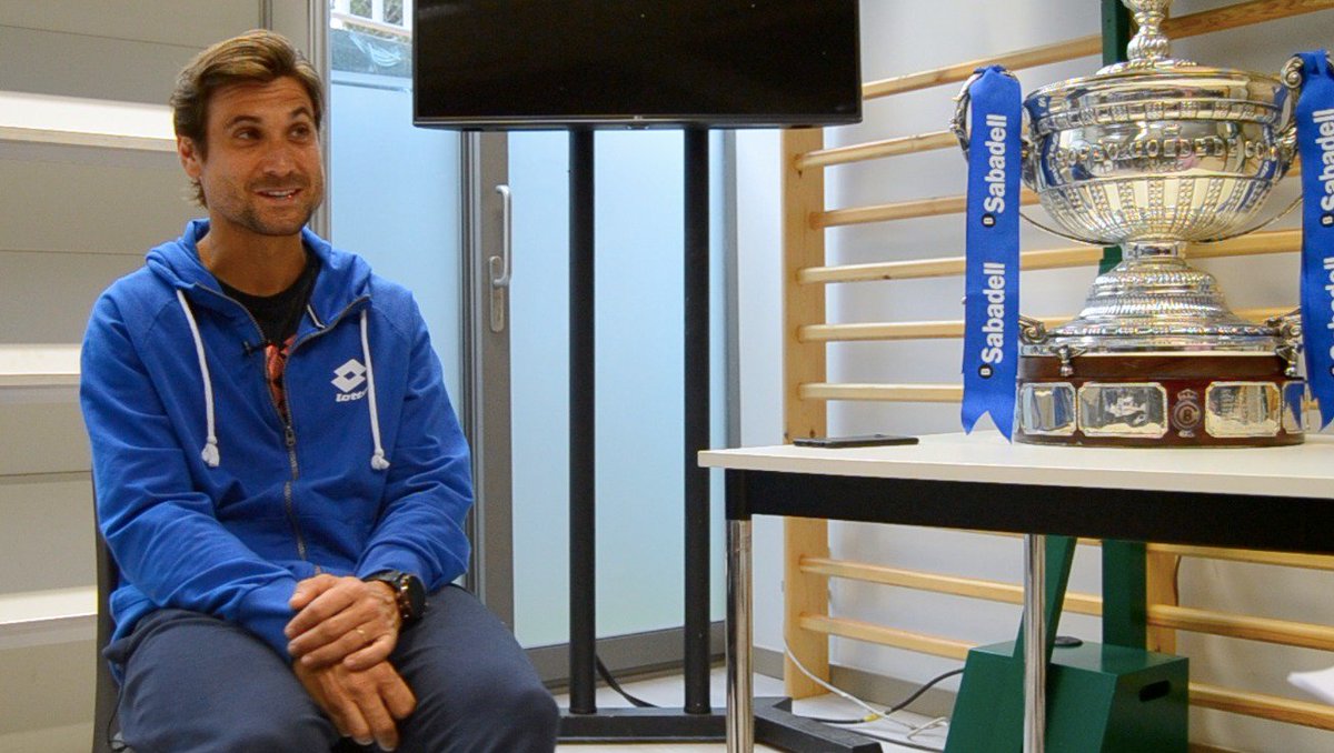 brunoballeste's tweet photo. Una charla espectacular con el gran @DavidFerrer87. Esta tarde un pequeño avance en @Gol y próximamente la entrevista íntegra en @YouTube. Se va una leyenda del tenis. https://t.co/ea9V5V73mr