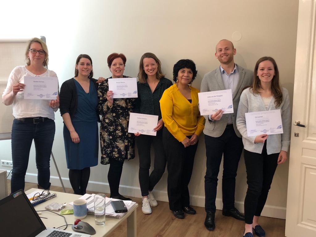 NLWomensrights's tweet photo. Last week, our colleagues attended a special course to deepen knowledge about #genderequality and #empoweringwomen. They all passed! The training from @Femconsult gave us inspiration and energy for our work! #neverstoplearning https://t.co/VlEZz4OhIC