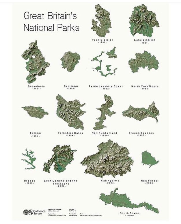 GreatGeology's tweet photo. Love this! During the #greatgeology cycle I cycled through 14/15 @uknationalparks! I missed the @peakdistrict, but had cycle toured there a year prior, where I discovered my love of geocycletouring! Exciting to see #pedaltheparks cycling to all of these stunning parks in 2 weeks! https://t.co/etqTiFrvno
