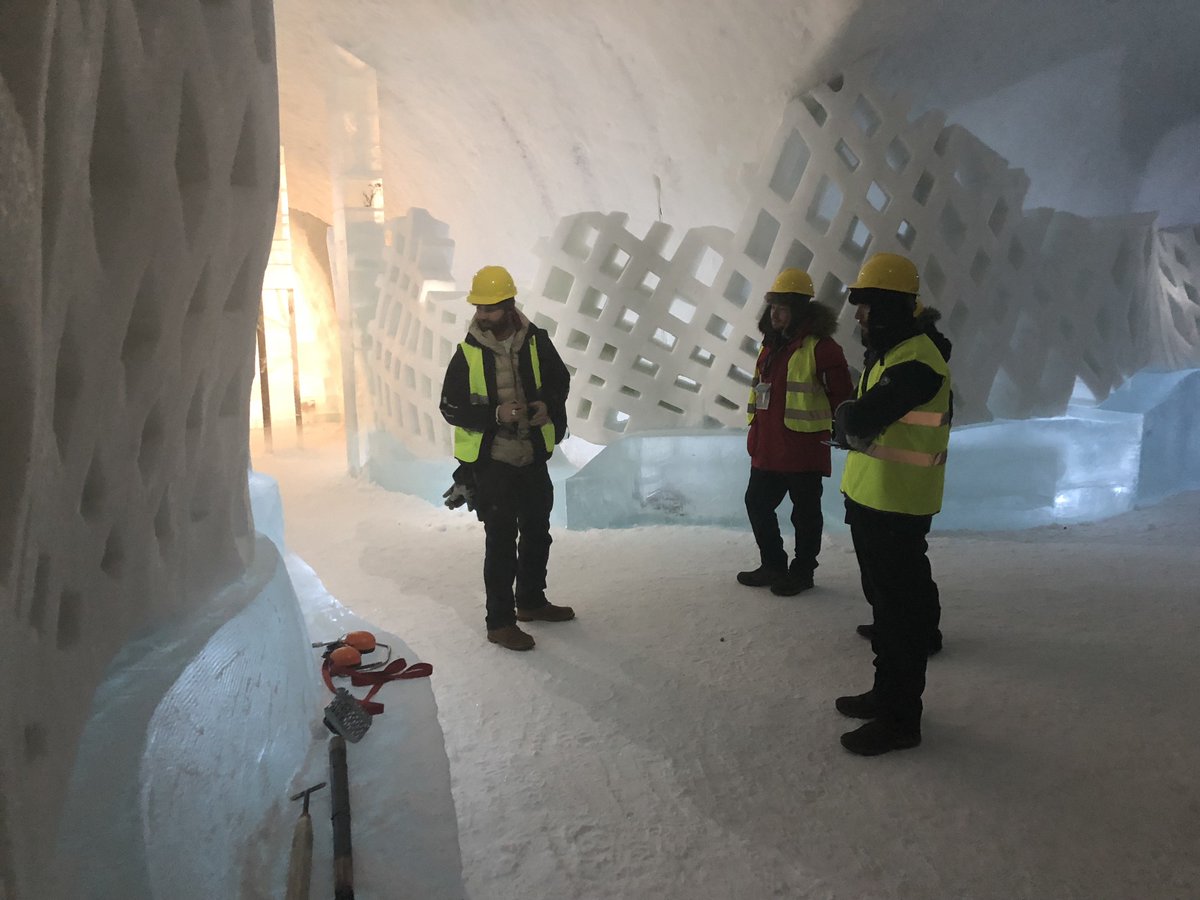 OnCueComms's tweet photo. And finally – just before Christmas we filmed the @ICEHOTEL_Sweden. Shooting in the cold proved challenging, especially in -23 conditions, but the results were well worth it! Here are just a few photos to show what we saw and did https://t.co/fHjR4lIPk6
