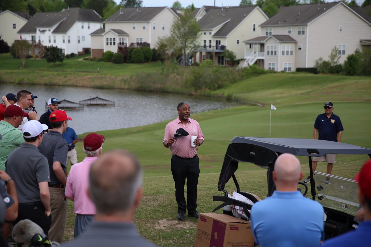 waketechcc's tweet photo. Happening Now: The 11th Annual @waketechsports Golf Tournament. Thank you players, sponsors, &amp; donors for your continued support of #WakeTech Athletics. https://t.co/eUOAEwBnqk