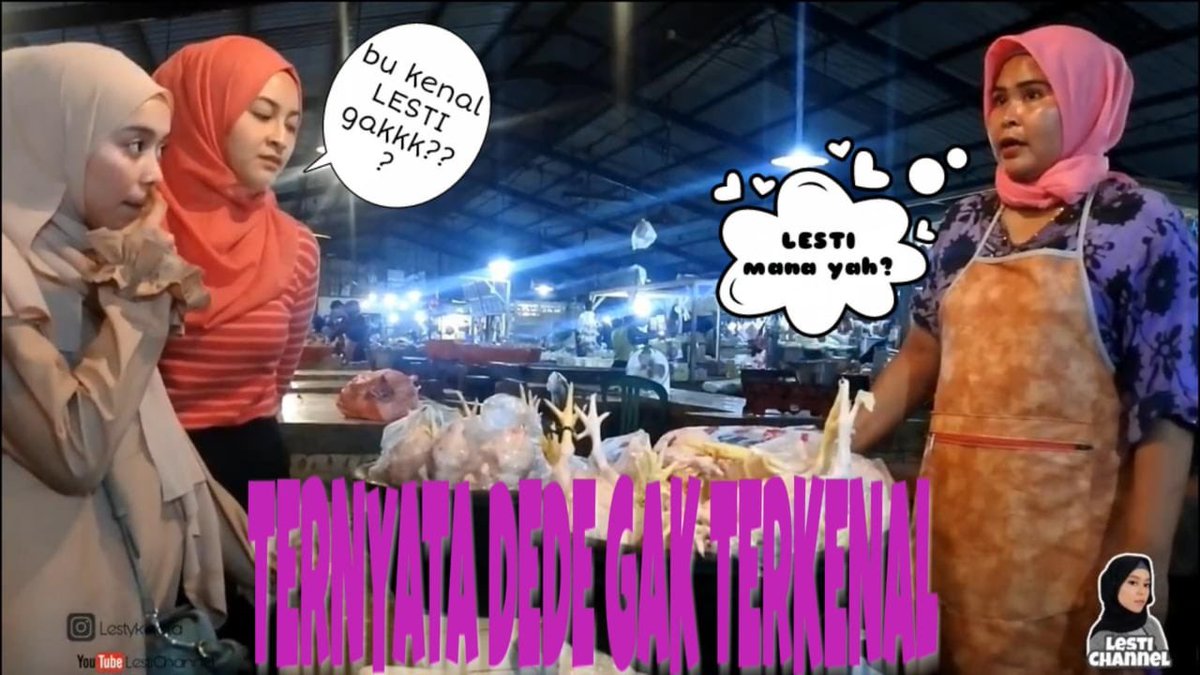 Gausah nyamar juga aku mah gak dikenal hihi

youtu.be/mhyLfHeBIXY