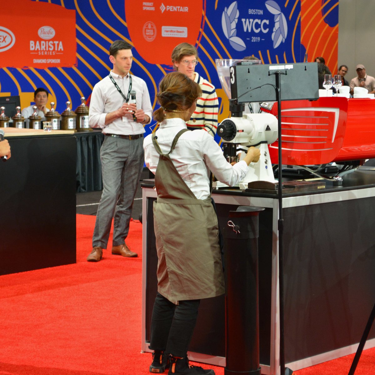 fortunaent's tweet photo. Congratulations to South Korea's Joo Yeon for winning the 2019 World Barista Championship at the Specialty #Coffee Expo! https://t.co/N73Jw4mQK9