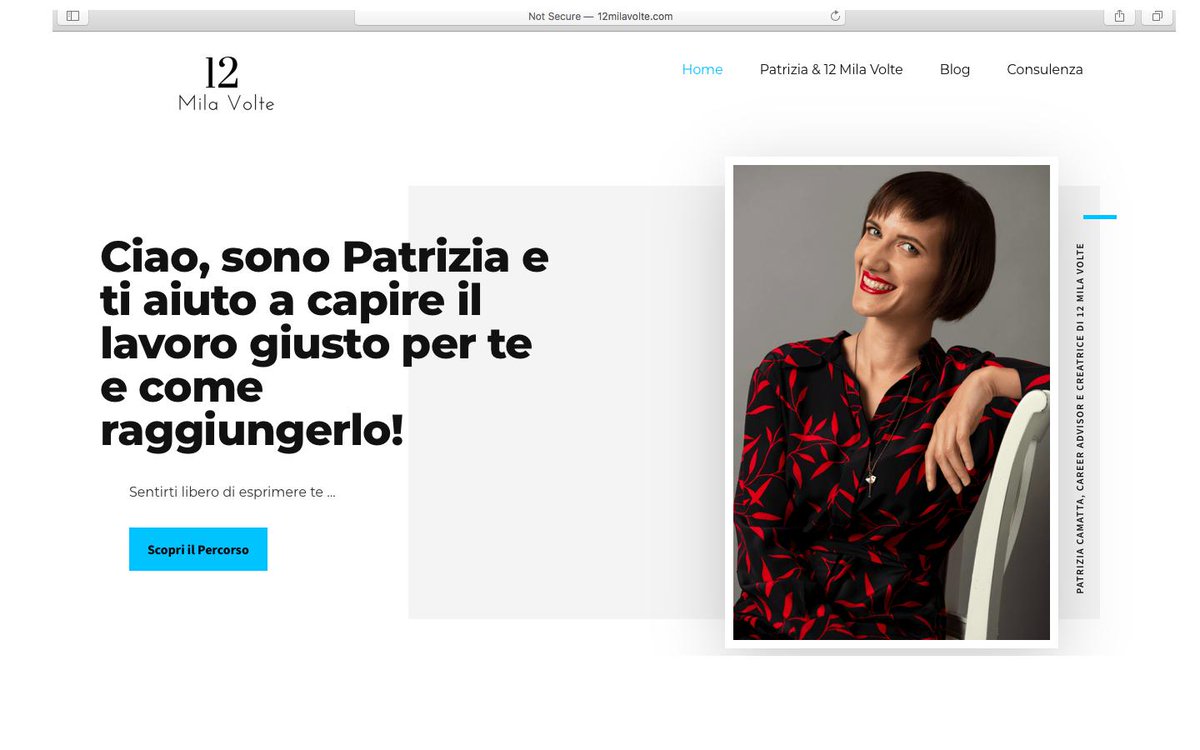 Online il mio sito! 12 Mila Volte 😉
Clicca qui 👉 12milavolte.com
#career #careeradvisor #lavoro #ricercalavoro #entrepreneur #business #cambiolavoro #job #jobsearch #multipotenziali #careercoach