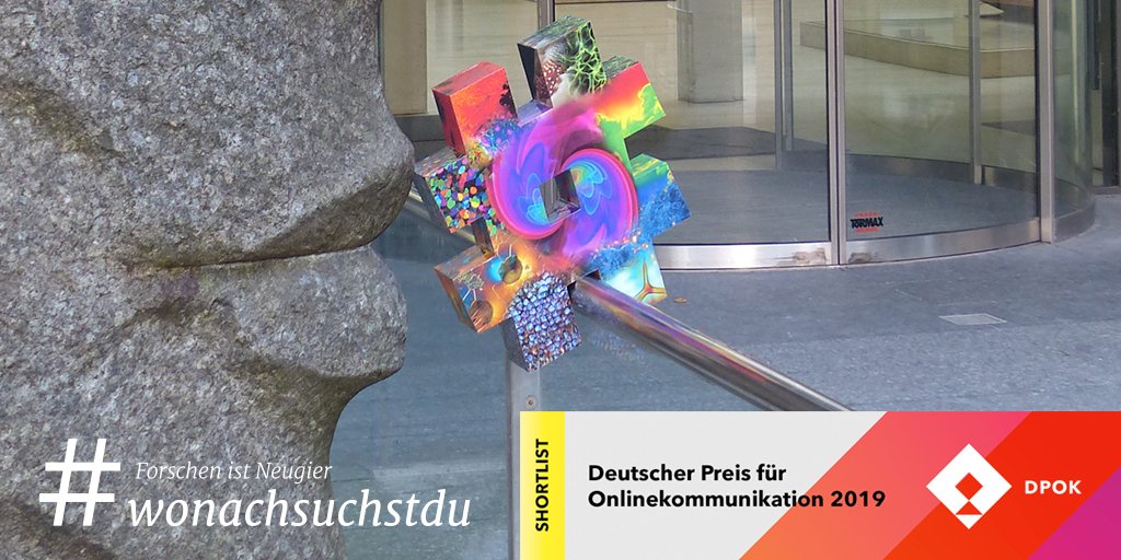 maxplanckpress's tweet photo. The Easter bunny came early this year 🐰😉! Wir sind für den Deutschen Preis für Onlinekommunikation nominiert - unsere crossmediale Kampagne #wonachsuchstdu zum #MaxPlanckTag ist unter den Top 3 in der Kategorie #Wissenschaft & Bildung! 🥳@onlinepreis #dpok https://t.co/HldS8HXLiK