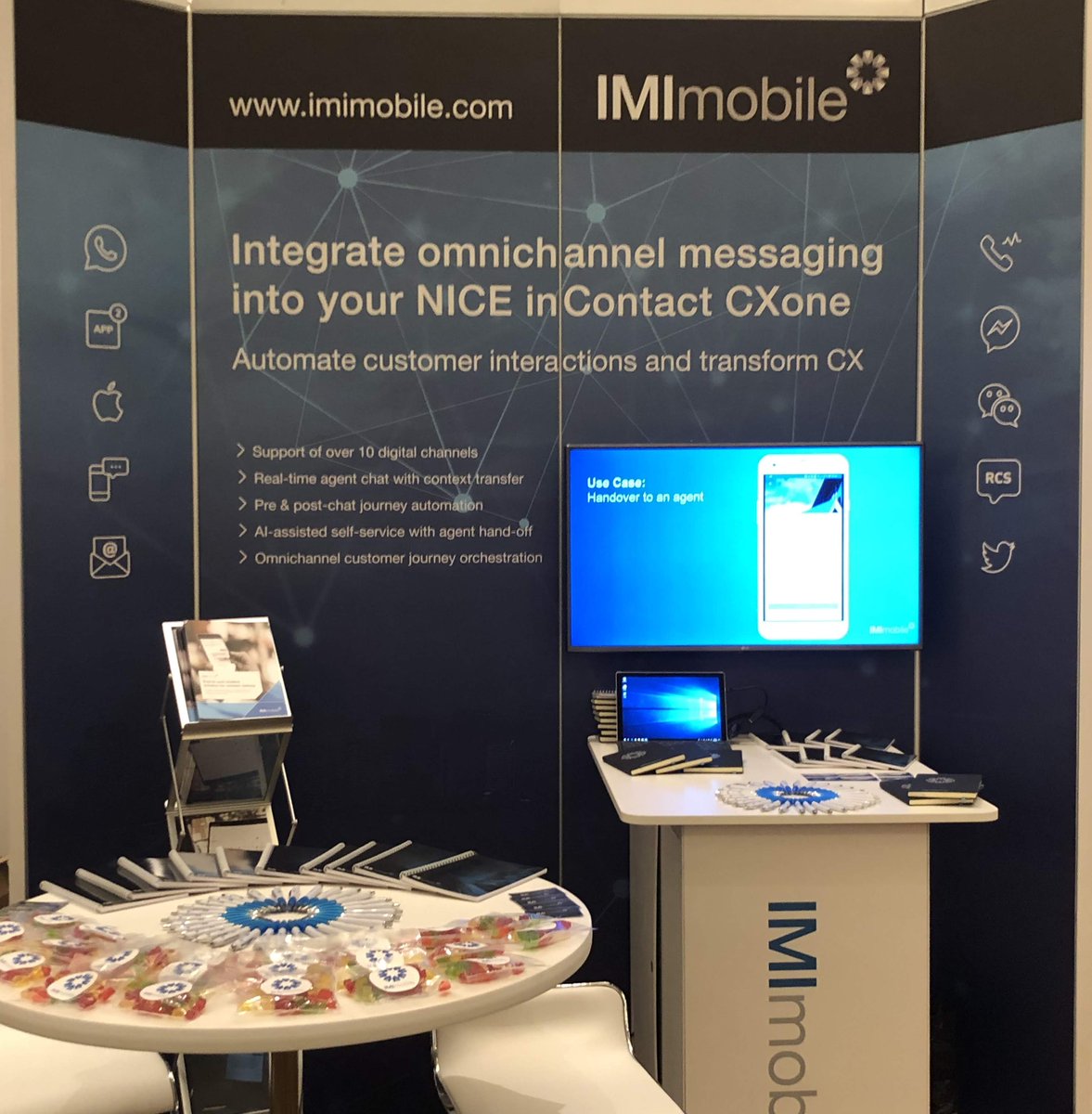 webex_cpaas's tweet photo. The team really enjoyed attending @inContact #Interactions2019 this year!
#partner #CXone #automation #CX https://t.co/vvY0mcdUMf