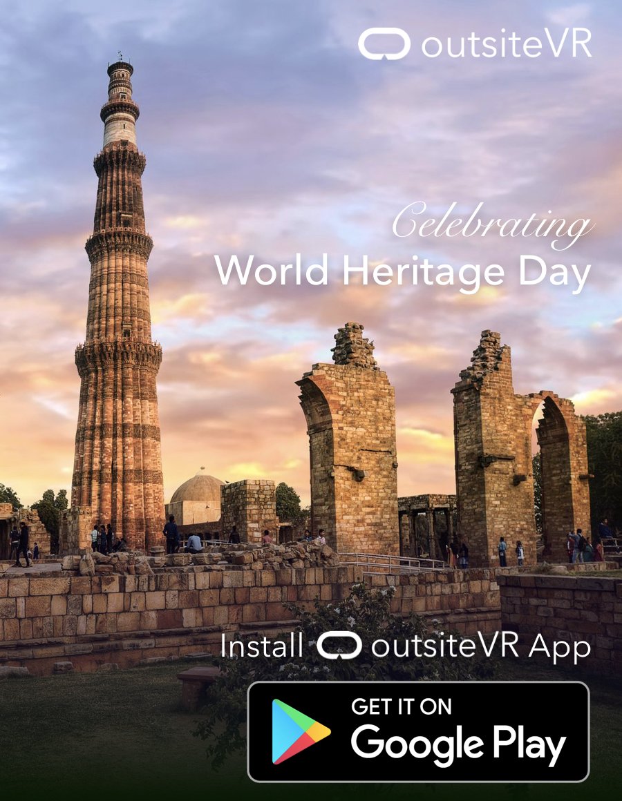 outsiteVR's tweet photo. On World Heritage Day, lets go back and experience our illustrious past. We take you through Indiaโs culturally rich and diverse heritage in Virtual Reality.
Download @OutsiteVR App : https://t.co/RREPX12RLU
#OutsiteVR #VirtualReality #VR @IncredibleIndia #TravelinVR https://t.co/QsA6vVU7pa