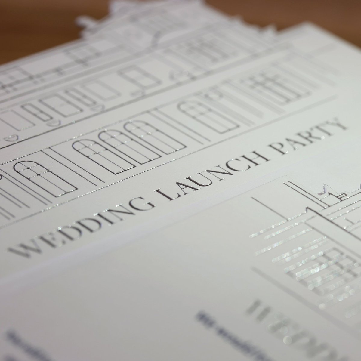 Sneak peak of some of our latest work for @downhall01. Bespoke, die-cut, foil blocked and letterpressed Wedding launch party invites, printed by Royal Warrant holders @BarnardWestwood
#Design #GraphicDesign #Print #Printing #Letterpress #Hotel #Hertfordshire #DownHall #Luxury https://t.co/7BEByqDY1L