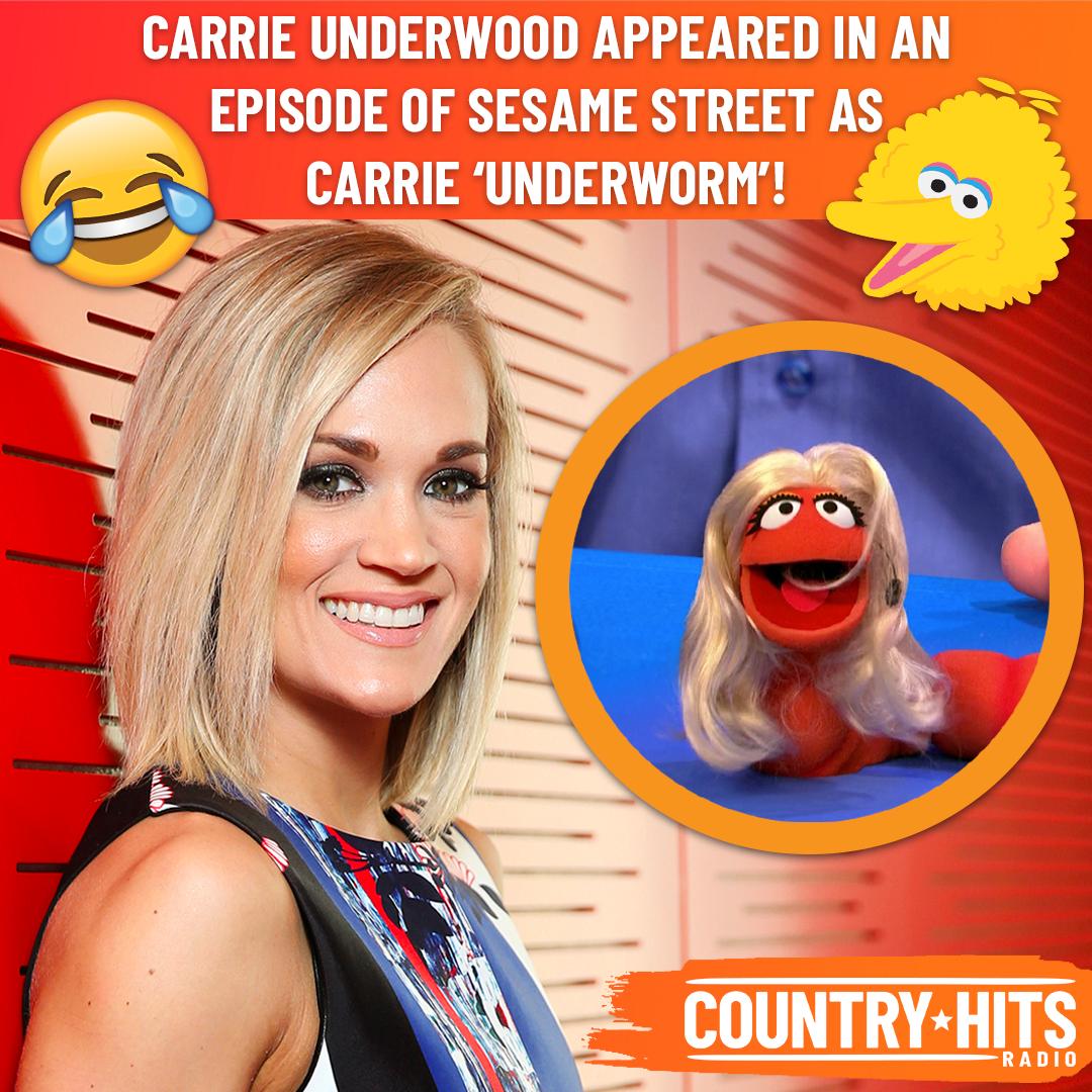 You may need this for the #CountryHitsRoadTrip to meet <a href="/carrieunderwood/">Carrie Underwood</a>! 🧡🤣