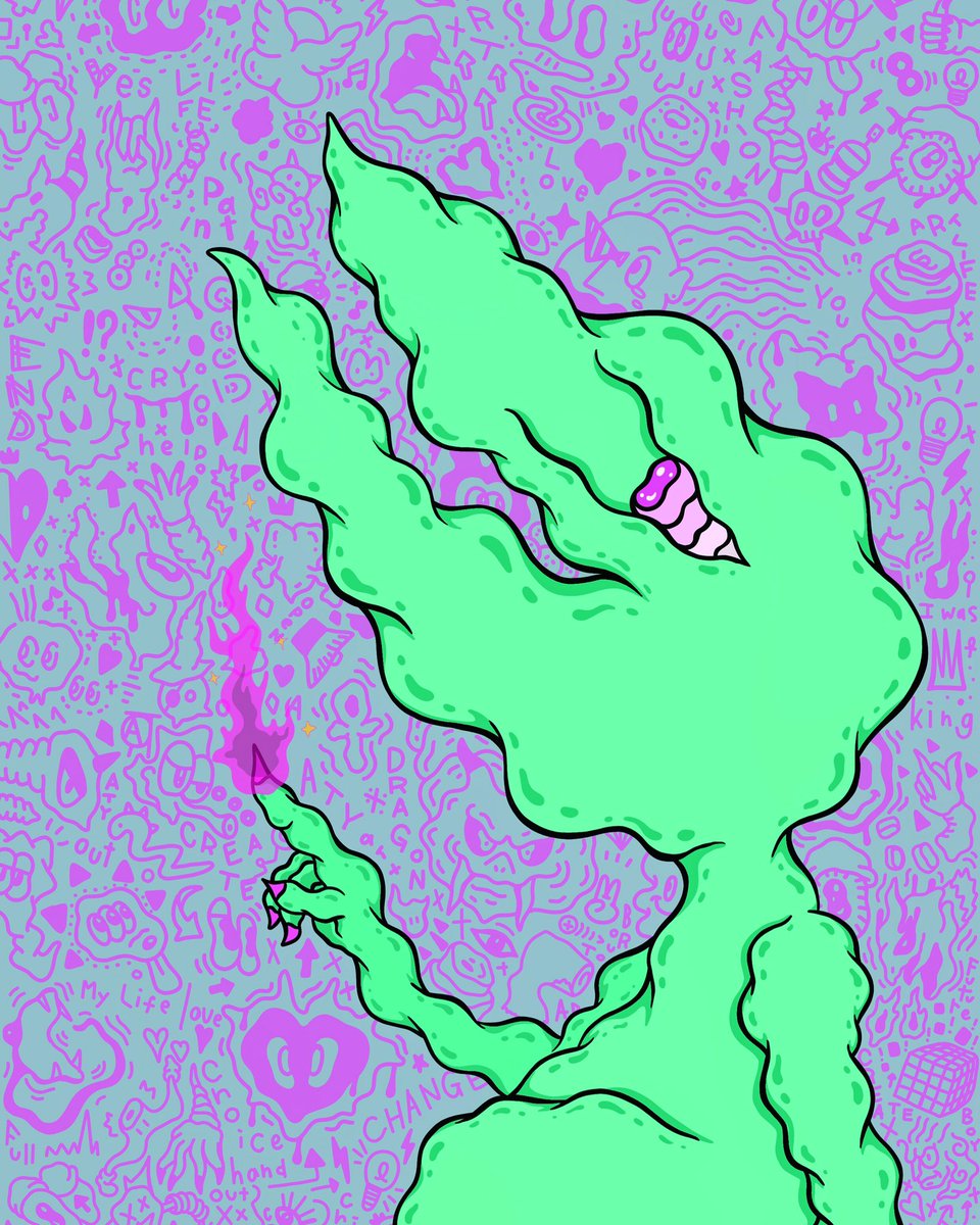 dogfood0815's tweet photo. MAGIC ART
・
・
・
#lifepaint
#art 
#illustration https://t.co/td55HsyhNb