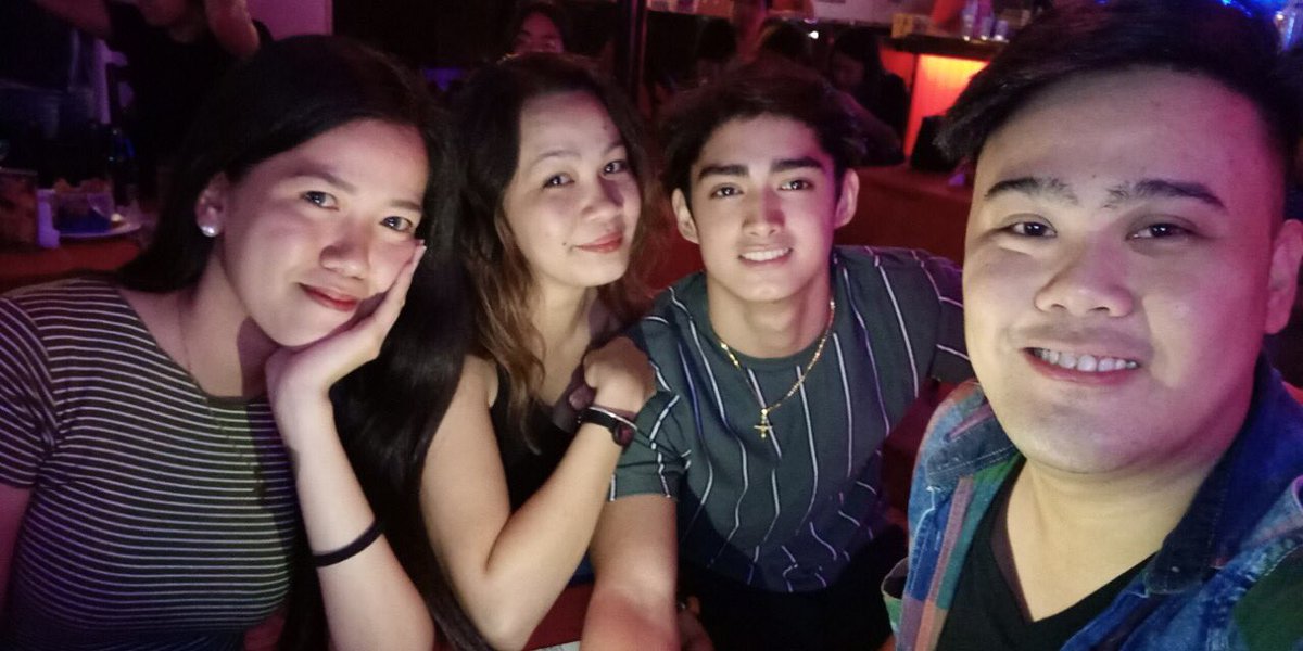 iimikay's tweet image. umuwi ako Manila dahil sa single launch nang #Tanong without telling anyone except @mrtnvpm and @jellsdianaaa.. i just came back from HK few days before kaya i was thinking pano schedule ko, eh 1 day off per week lng kmi. so i asked my colleagues na ipag duty nila ako 2 days.