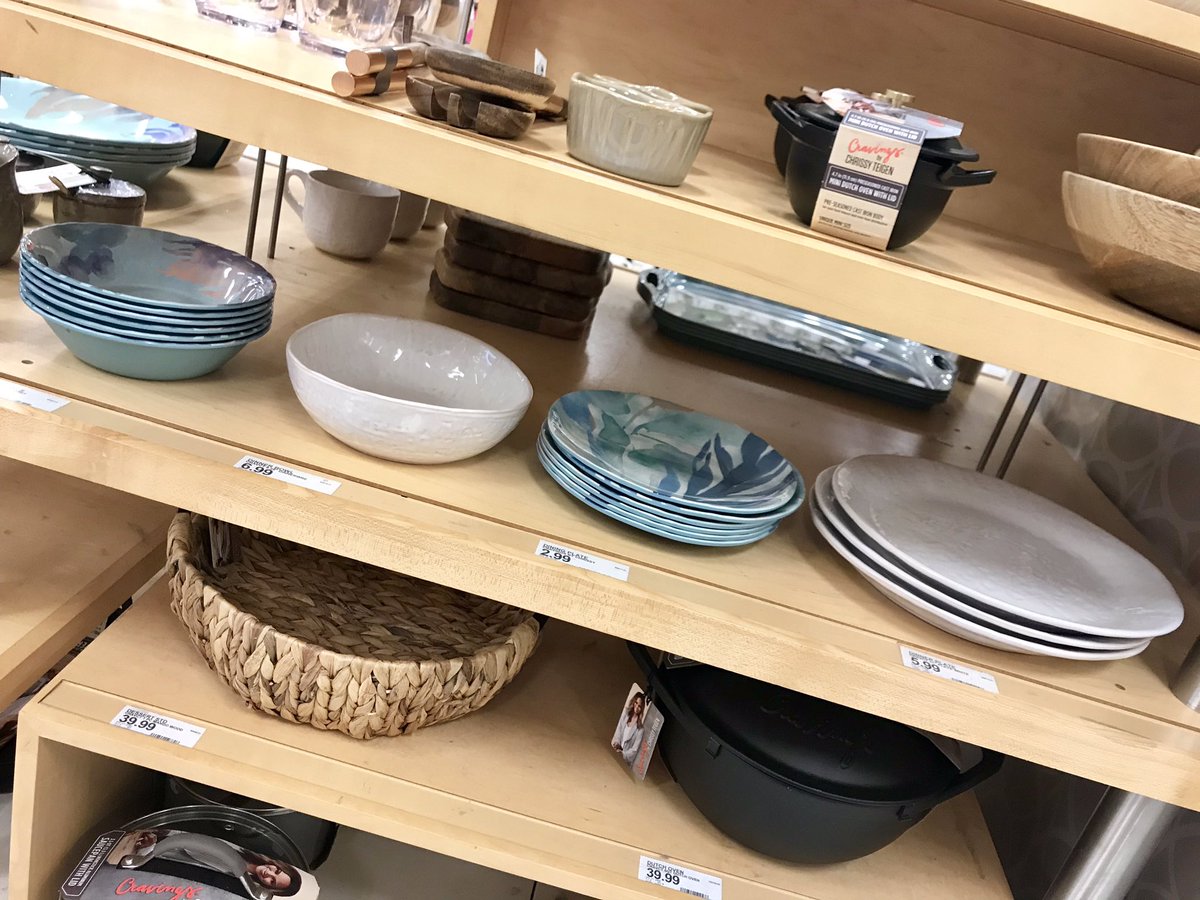 KaserKat's tweet photo. These new kitchen pieces from Chrissy are a must have! These colors! 😍😍😍 Perfect for inside and out. #ThursdayThoughts #Target2119 #Target #TargetVM #ChrissyTeigen #Spring #KitchenTools https://t.co/5gp1HMwDdV