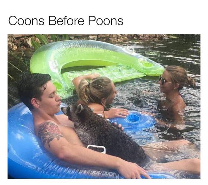 Coons before Poons.... just sayin