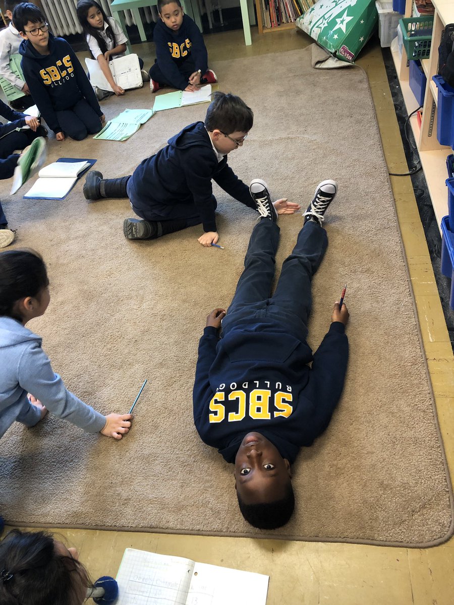 MsMonikaBtweets's tweet photo. Today we’re measuring using non-standard units. How many duotangs, legs or JDs wide is our carpet? https://t.co/B7hd3K1EeF