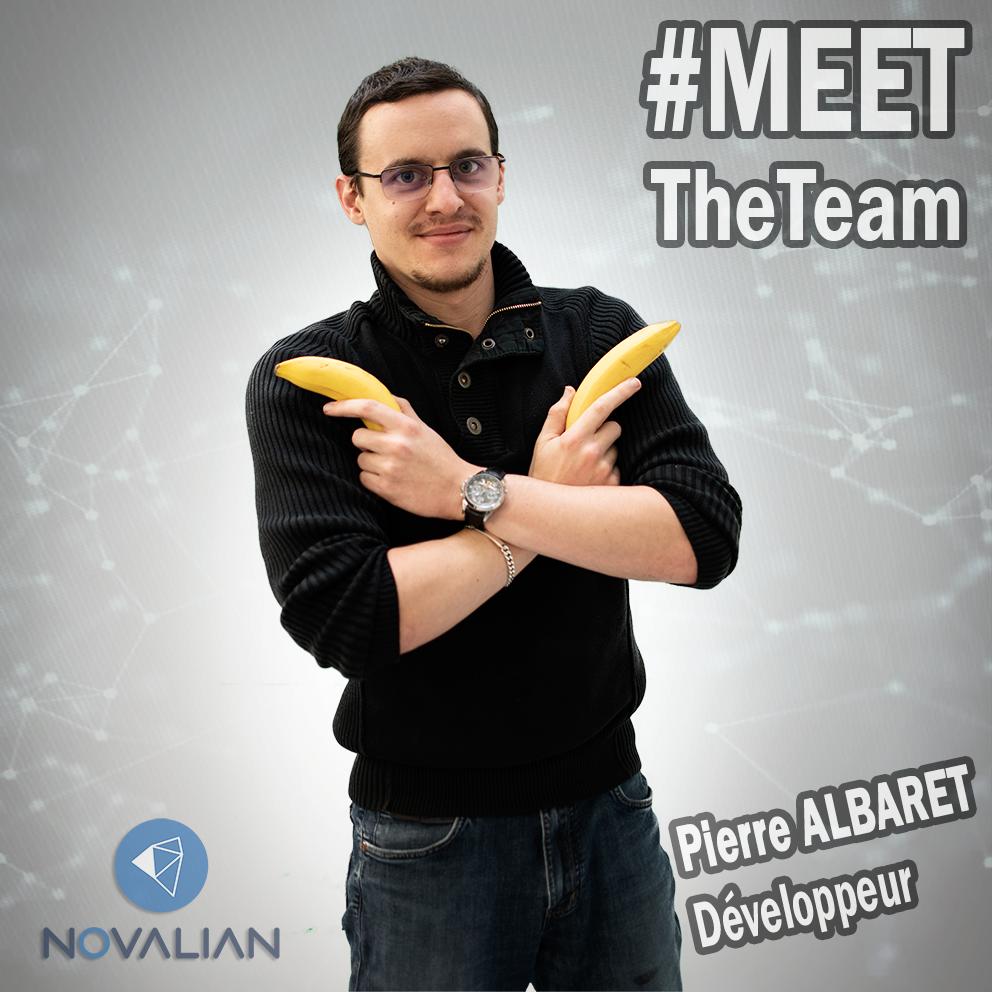Novalian_fr's tweet photo. [#MeetTheTeam] Rencontrez Pierre, développeur chez Novalian. Pierre est en charge des développements front 👨‍💻 et participe à l’amélioration continue des process au sein de l’équipe. Signe particulier : il a toujours la banane ! #LifeAtNovalian #dev #IT

👉 https://t.co/bAVOAdnDSh https://t.co/MwvckHUWRP
