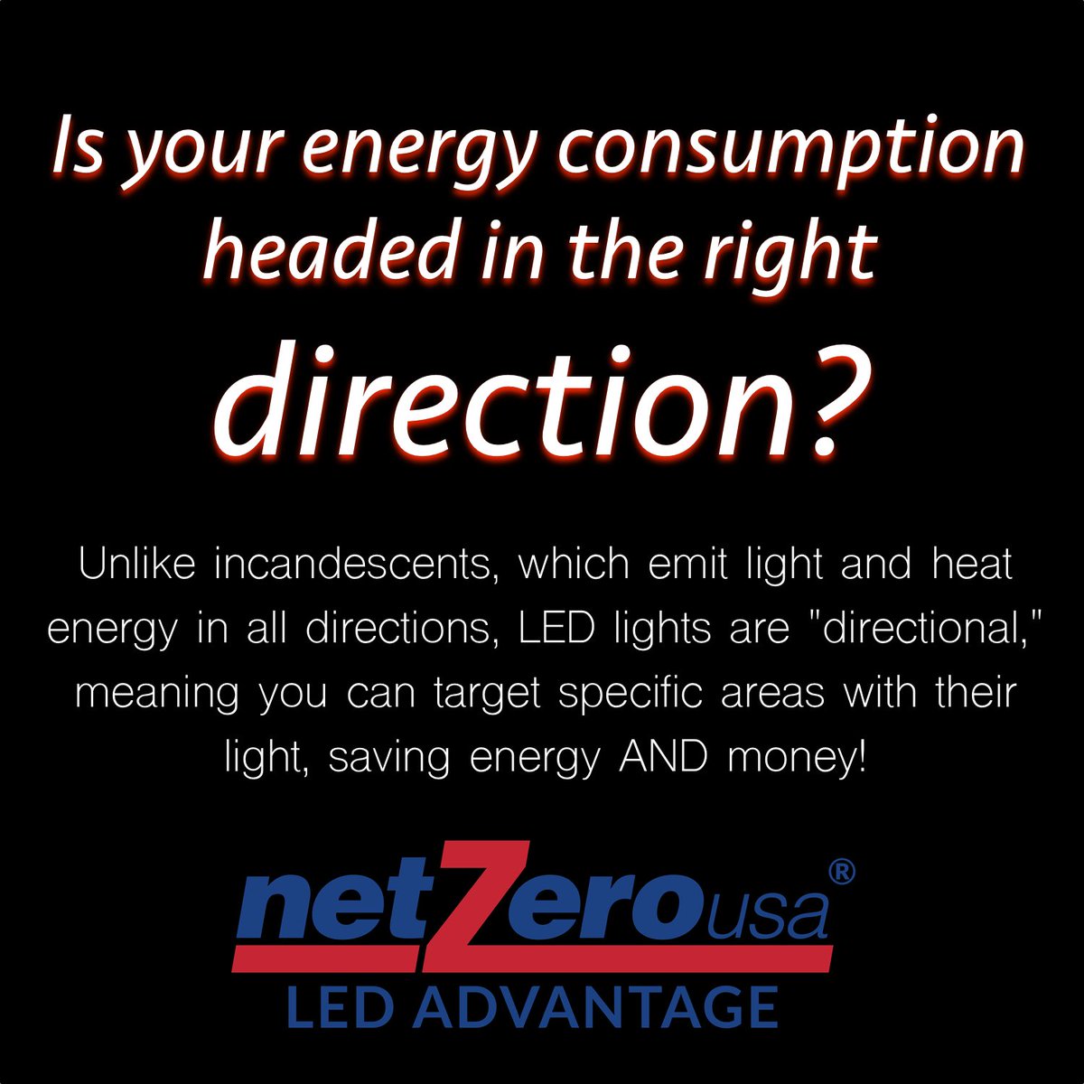 Netzero USA, LED Advantage tweet media