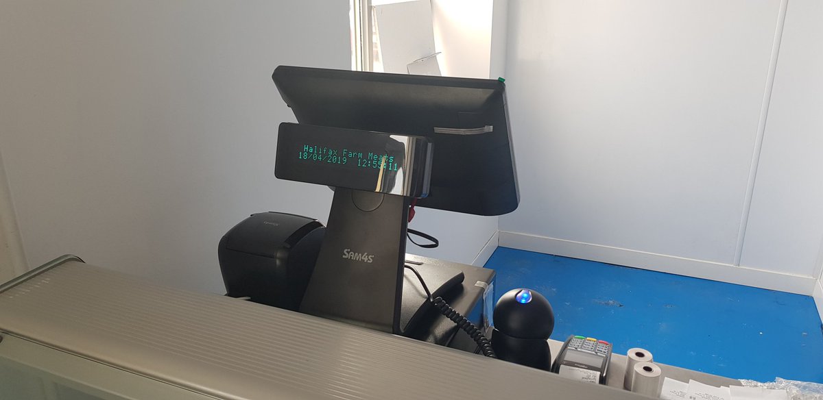 SteveRRCR's tweet photo. Installed today in time for a Good Friday opening !!!
The Spring Head in Halifax incorporating Halifax Meats. Have a pint then nip into the shop to buy some meat for your tea !! #touchsreen #epos mounted on #posipole integrated with @Paymentsense PDQ terminals. @YCRDistribution https://t.co/BnusoPNqwx