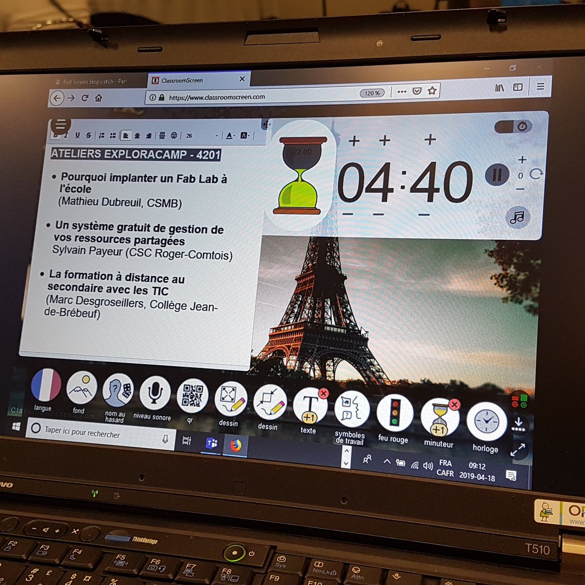 millaudrey's tweet photo. Chouette coup de coeur ❤ pour l'app de gestion de classe simple en ligne https://t.co/QH3QMcgk4w, merci @Alxandrovich, on en bénéficie aux #exploracamps #AQUOPS! https://t.co/Awb57MC9O3