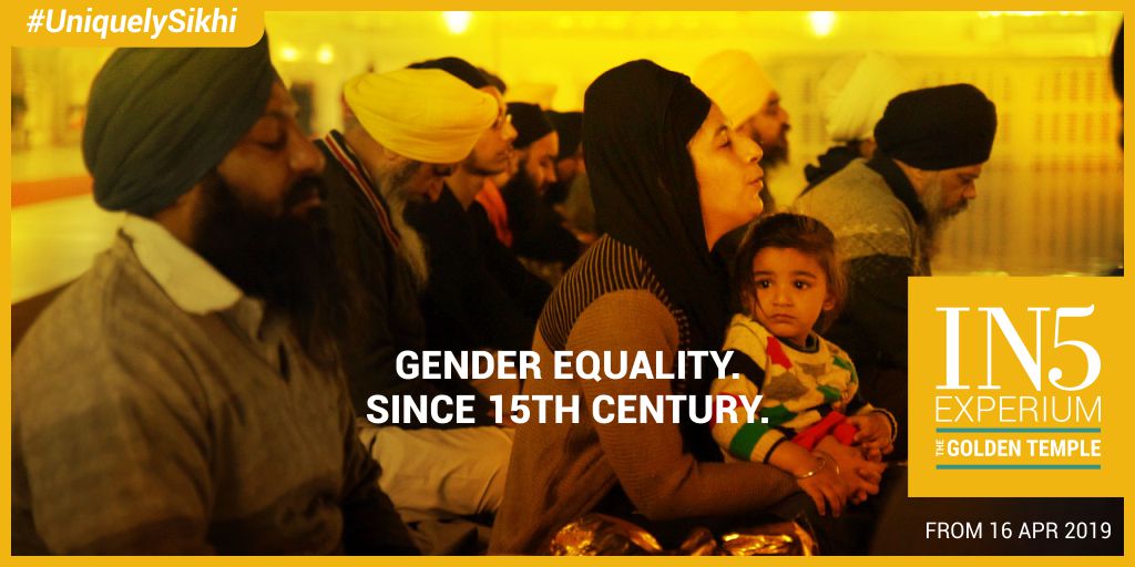 IN5Experium's tweet photo. #UniquelySikhi
Gender Equality Since 15th Century.
IN5 Experium - The Golden Temple
@IN5Experium #Brampton #SikhHeritageMonth #HarmandirSahib #GoldenTemple #Sikh #SouthAsian #Culture #Heritage #Exhibition #MixedReality #ImmersiveExperience #ImmersiveMultimedia #IN5Experium https://t.co/XDTa48Jdg6