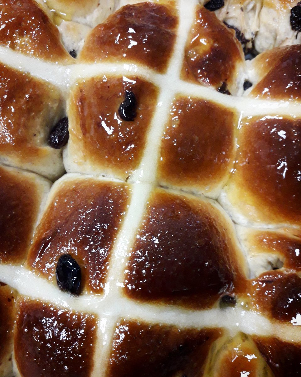 strudelbakery's tweet photo. #hotcrossbuns available tomorrow from 7.30 #HappyEaster #DunLaoghaire https://t.co/S9sBcWmxdh