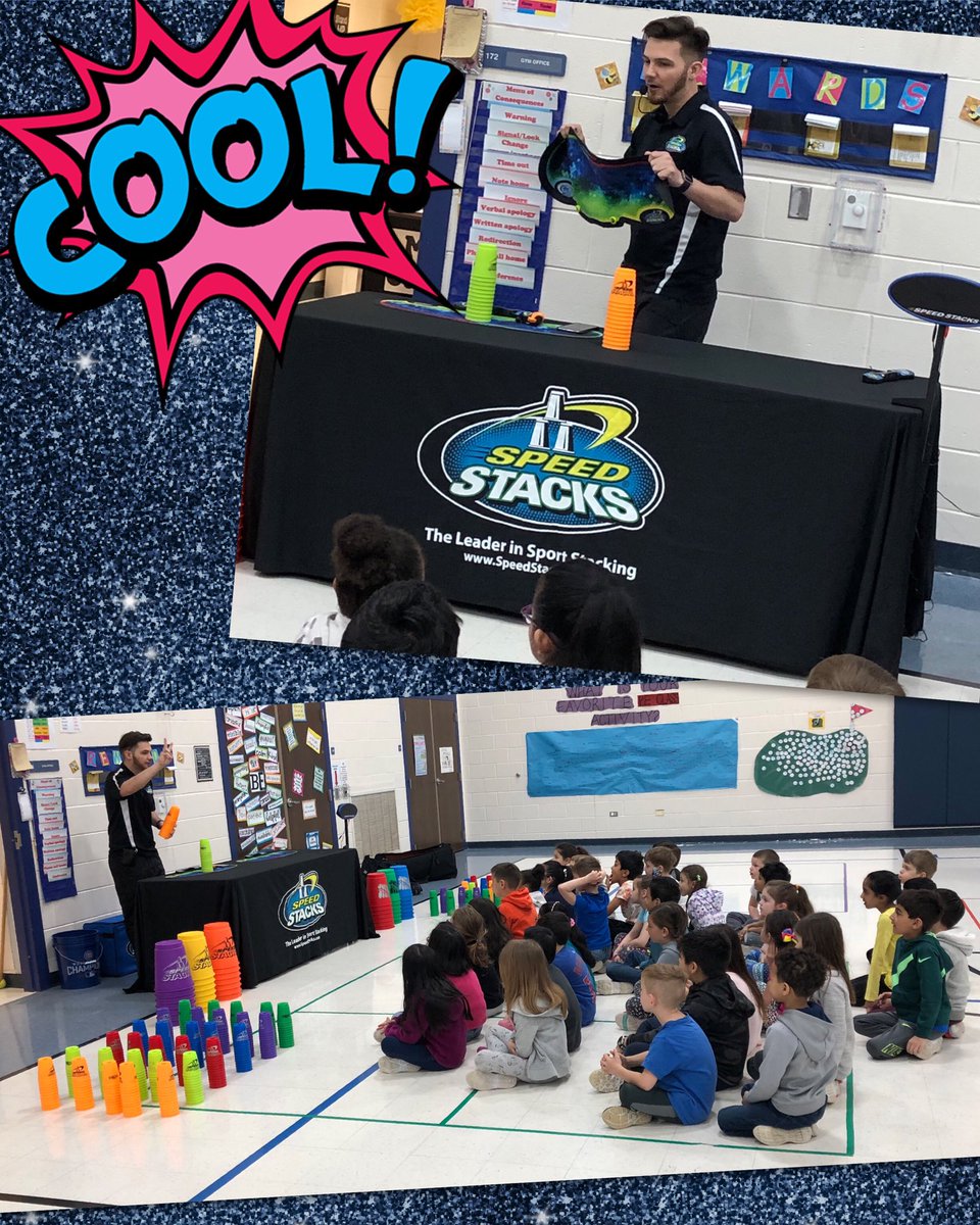 A great day with Coach Marcus from <a href="/SpeedStacksInc/">Speed Stacks Inc.</a> #d60learns
