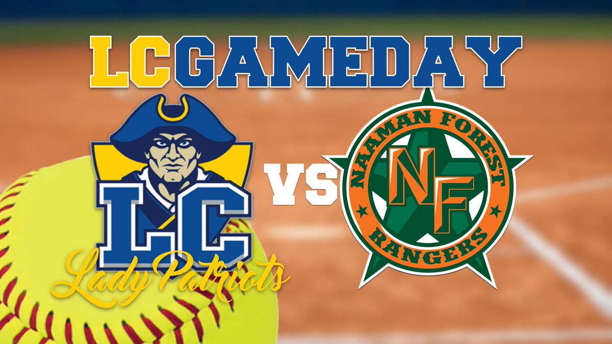 LCHS_Patriots's tweet photo. 🥎 It’s GAMEDAY at The ‘View! 🥎

🆚 Naaman Forest
📍 Lakeview Centennial High School
⏰ JV 5:00PM V 6:30PM
📆 Thursday 4/18

Come support your Lady Patriots Softball tonight for SENIOR NIGHT at home as they play Naaman. Go Lady Patriots! #BeRevolutionary #WeAreLC @gisd_athletics https://t.co/WVubTlNlA3