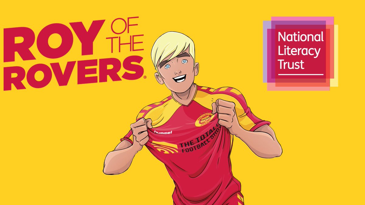 Download great activities and top tips from <a href="/tompalmerauthor/">Tom Palmer</a> to help your pupils enter our Roy of the Rovers competition! literacytrust.org.uk/competitions/r…