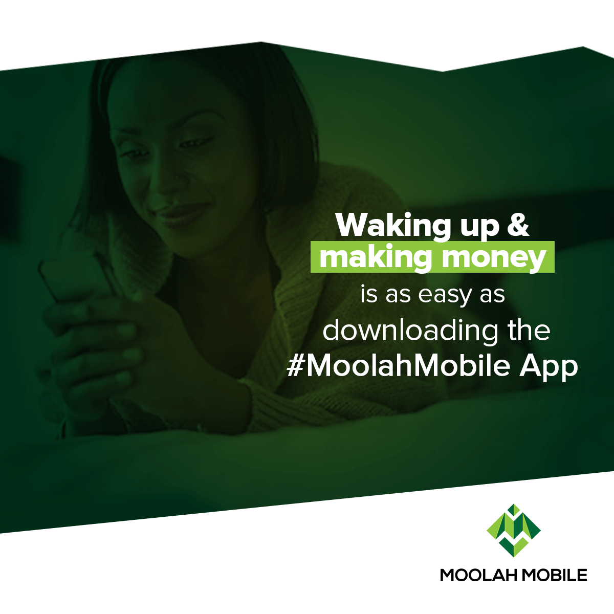 MoolahMobile's tweet photo. Wake up every morning making #moneymoves with #MoolahMobile! Download and start saving today! 

#MoolahMobile #MakingMoneyWithMoolah https://t.co/Lnm9bIqxg1