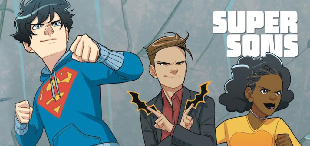 DCOfficial's tweet photo. Justice is for the young in SUPER SONS: THE POLARSHIELD PROJECT! Here's what writer @RidleyPearson had to say about crafting the debut #DCZoom graphic novel, out now: https://t.co/1tTQR0CtC7 https://t.co/wCrcwt1Gki