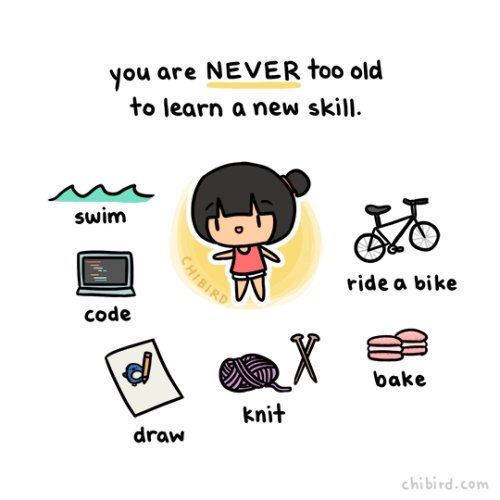 The_YUNiversity's tweet photo. “You are NEVER too old to learn a new skill.” 💪

https://t.co/9QNidZhHNx via @ChirpBoard https://t.co/ap8lSveq21