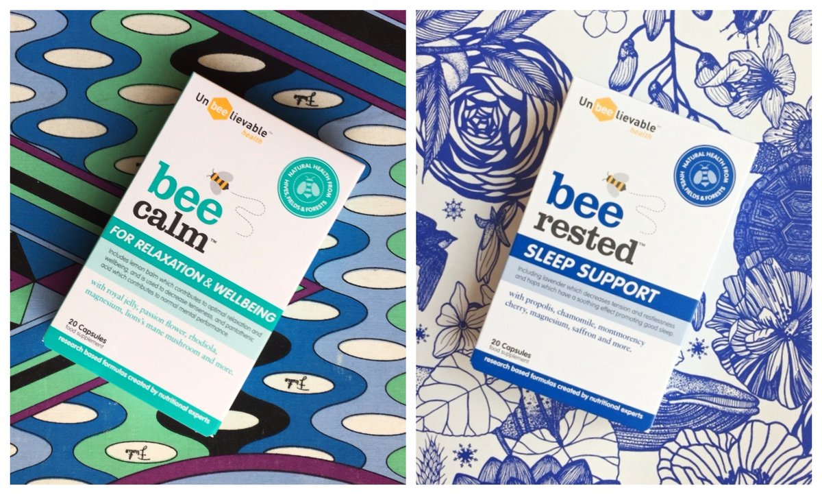Unbeelievable's tweet photo. 2 NEW supplements avail in 2 weeks, for sleep & stress/ anxiety.
💚 🐝 Deets: https://t.co/CB8rHMLK7X #hblogger #lbloggersuk #nutritionist #sleeping #stressawareness
They'll be in health stores & online
& stores can purchase via @TreeofLifeUKLtd
cc @UKHealthStores @NatProducts https://t.co/EbrLYzWkCR